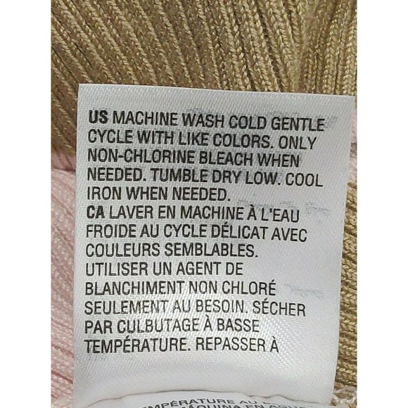 Maison Jules Womens Top XS Beige London Printed - Picture 15 of 15